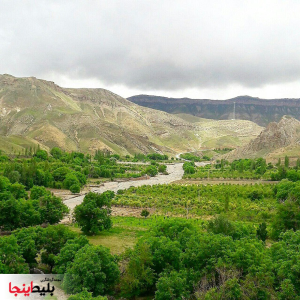 روستای زیبای آبقد در خراسان رضوی